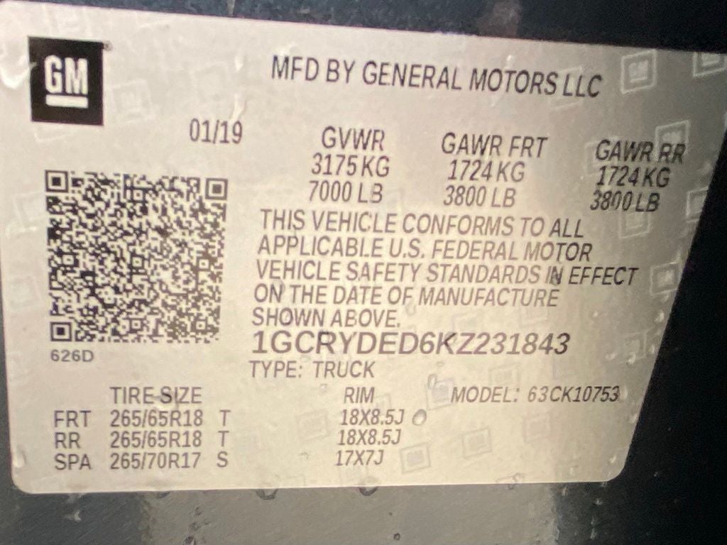 2019 Chevrolet Silverado 1500 LT CLEAN CARFAX / HEATED SEATS
