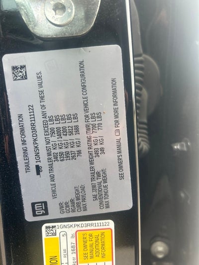 2024 Chevrolet Tahoe Z71 4X4 / HEATED SEATS / BOSE AUDIO