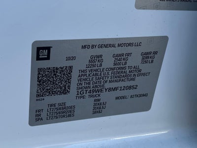 2021 GMC Sierra 3500HD Denali 4X4 / MOONROOF / ONE OWNER