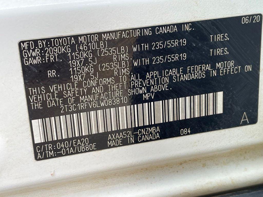 2020 Toyota RAV4 XLE Premium