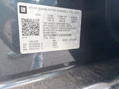 2018 GMC Sierra 1500 SLT