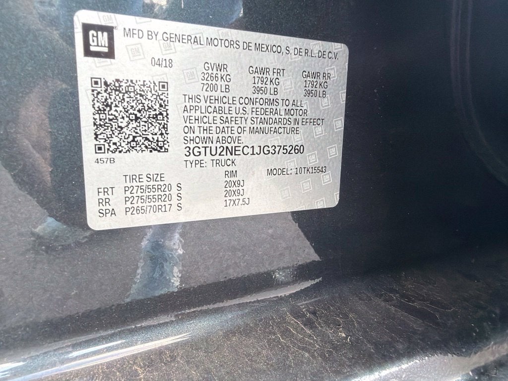 2018 GMC Sierra 1500 SLT