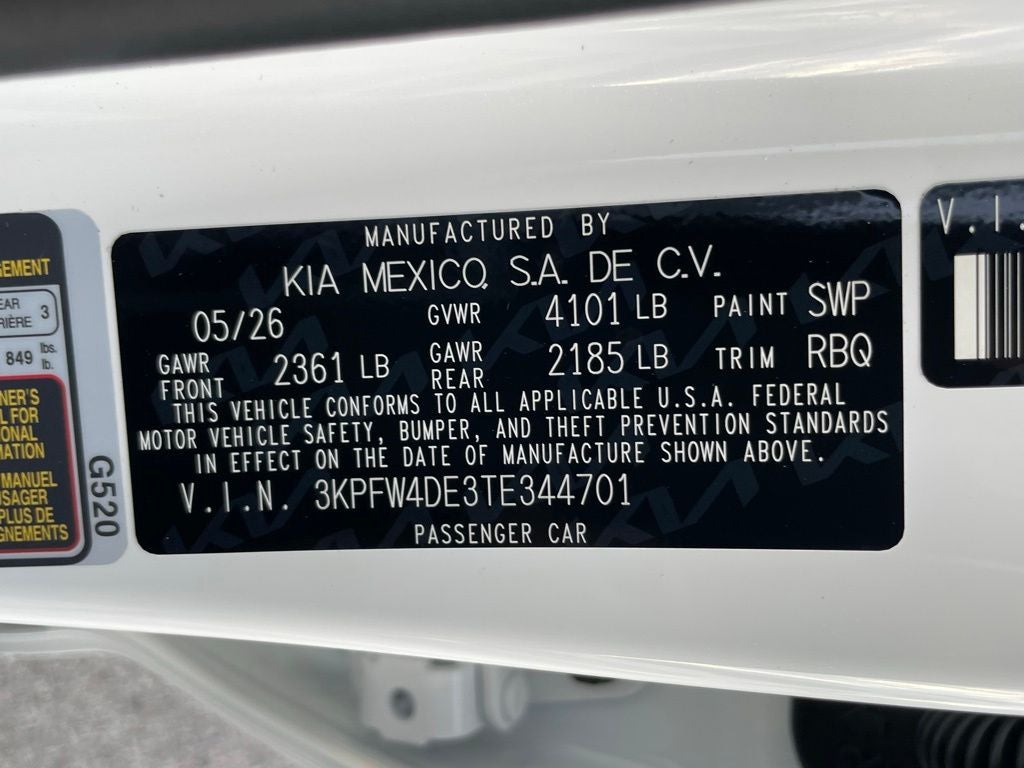 2026 Kia K4 GT-Line