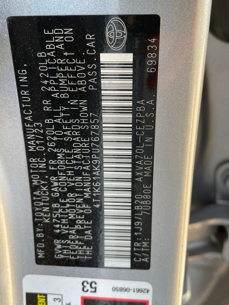 2023 Toyota Camry XSE HEATED SEATS / POWER SEATS