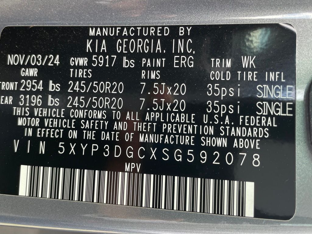 2025 Kia Telluride EX