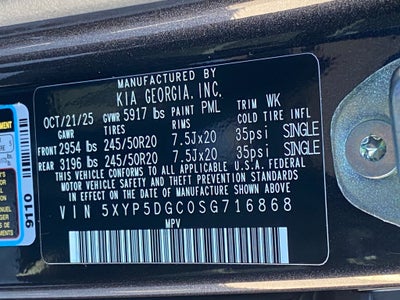 2025 Kia Telluride SX X-Line