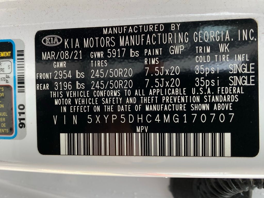 2021 Kia Telluride SX