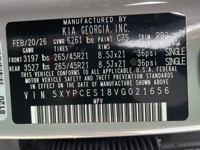 2027 Kia Telluride X-Line EX