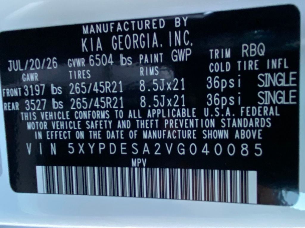 2027 Kia Telluride Hybrid X-Line SX
