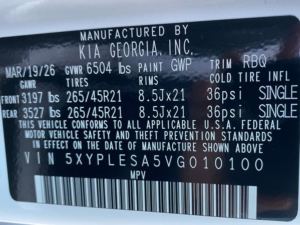 2027 Kia Telluride Hybrid X-Line SX Prestige