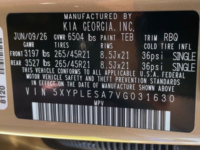 2027 Kia Telluride Hybrid X-Line SX Prestige