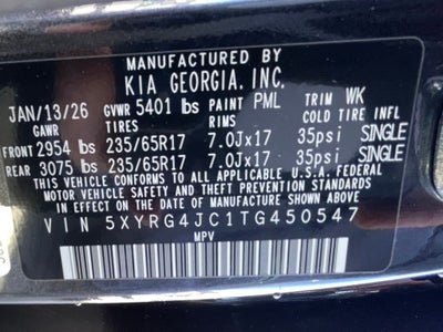 2026 Kia Sorento LX