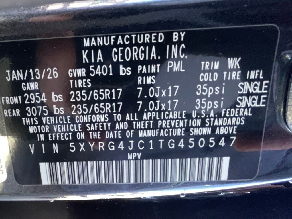 2026 Kia Sorento LX