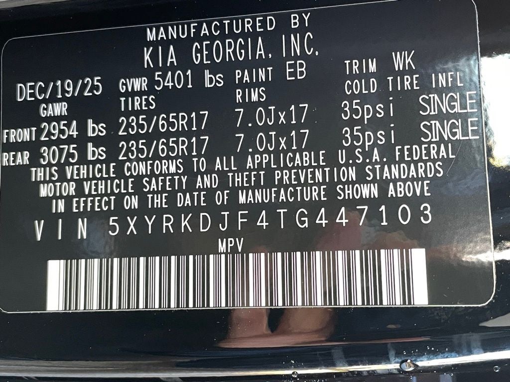 2026 Kia Sorento X-Pro SX Prestige