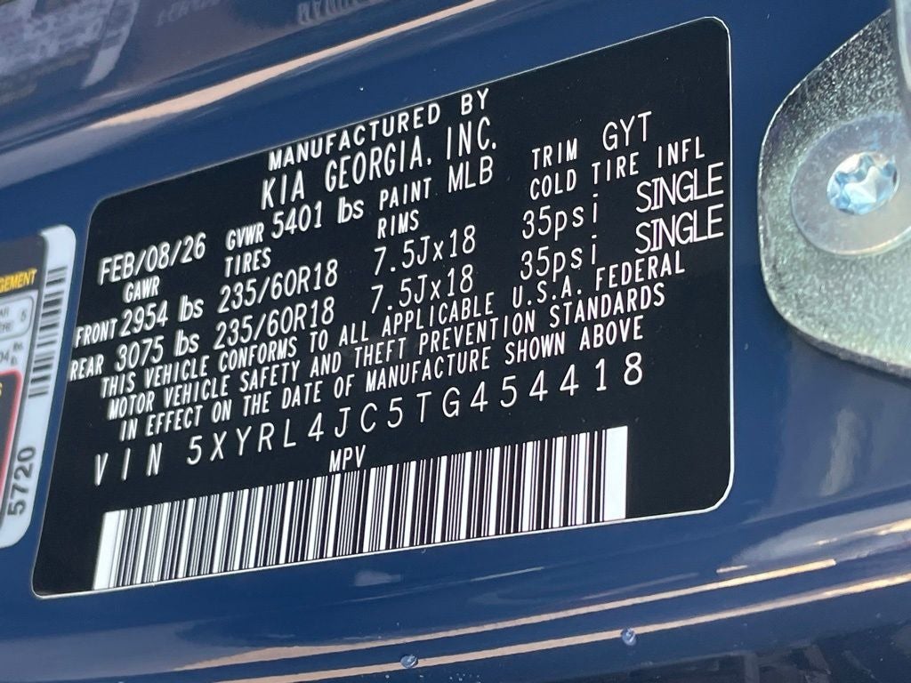 2026 Kia Sorento S