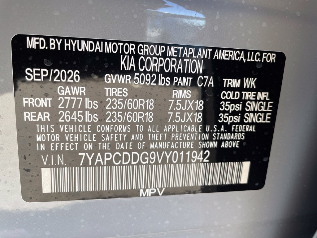 2027 Kia Sportage Hybrid EX