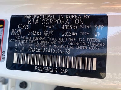2026 Kia K5 GT-Line