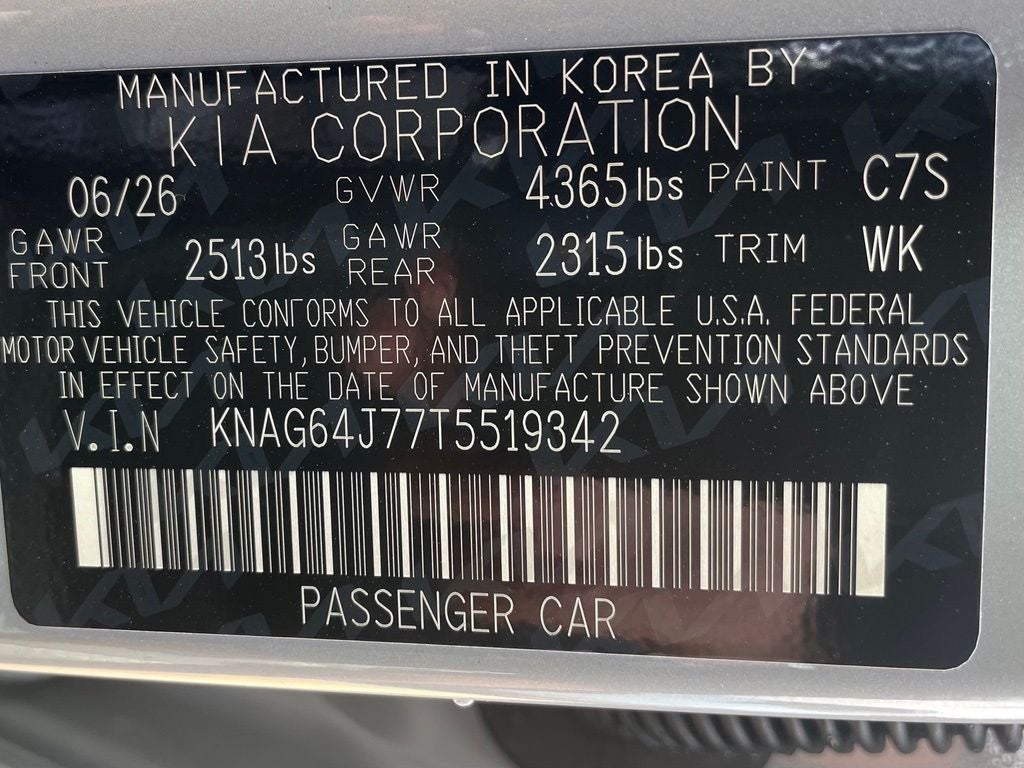 2026 Kia K5 GT-Line