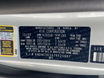 2026 Kia Carnival EX