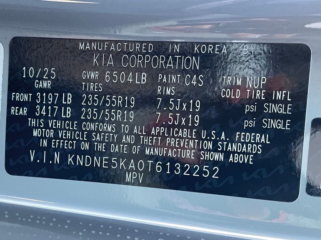 2026 Kia Carnival Hybrid SX Prestige