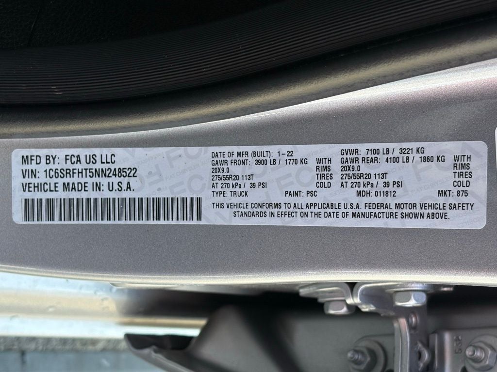 2022 RAM 1500 Limited