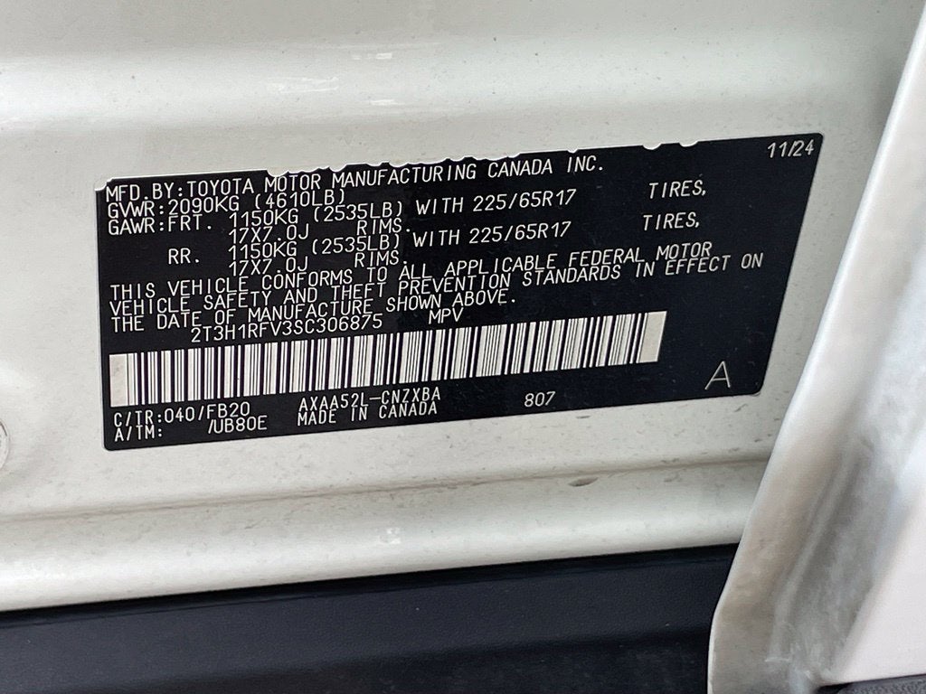 2025 Toyota RAV4 LE