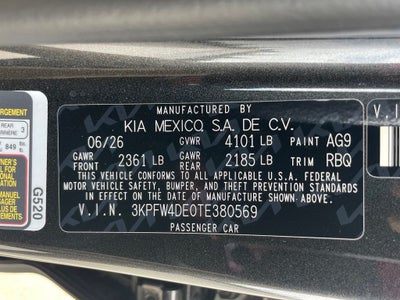 2026 Kia K4 GT-Line