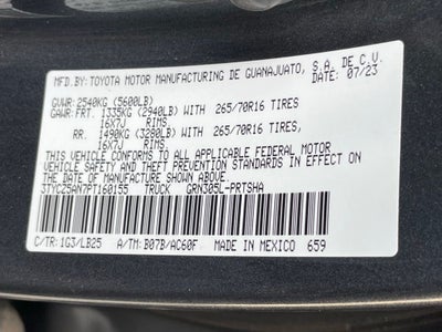 2023 Toyota Tacoma TRD Pro V6