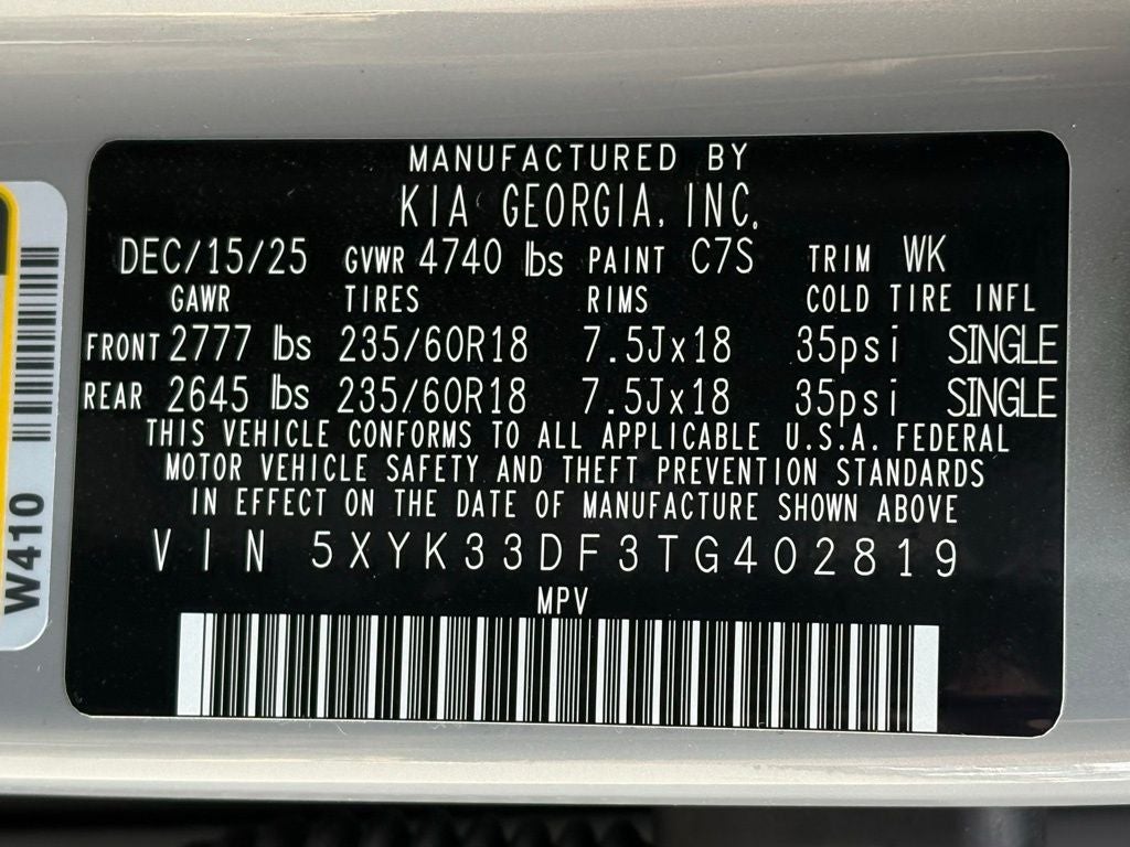 2026 Kia Sportage EX