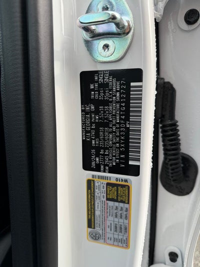 2026 Kia Sportage EX