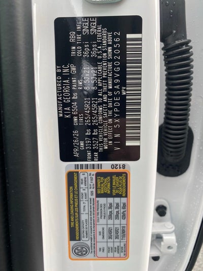 2027 Kia Telluride Hybrid X-Line SX