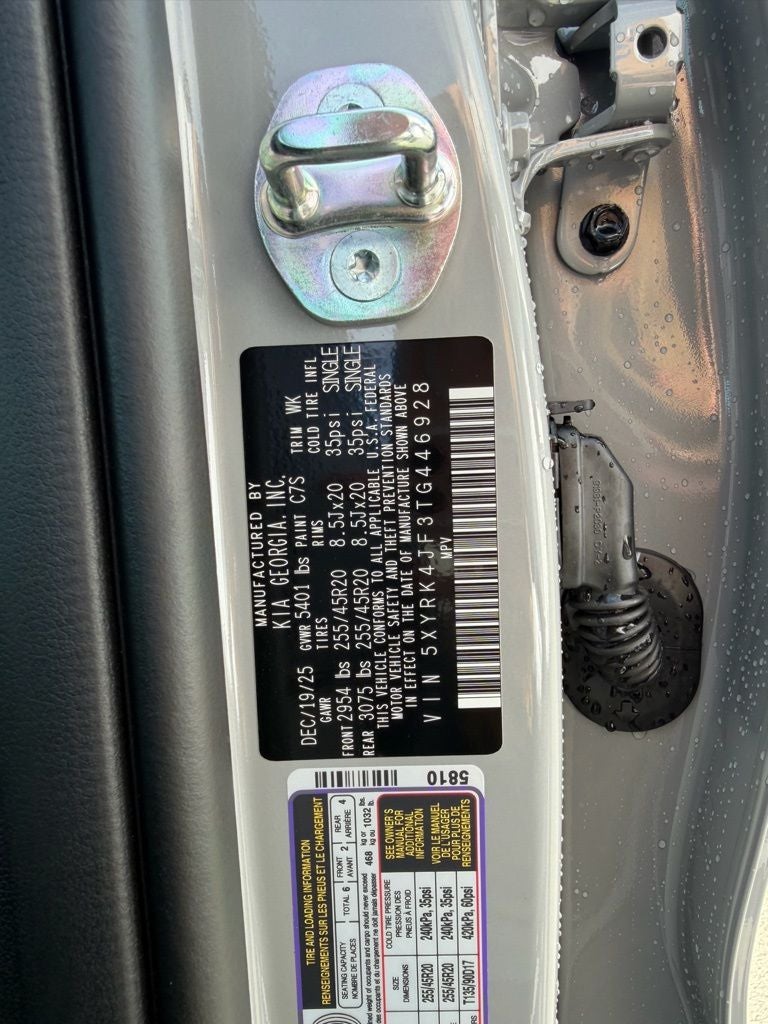 2026 Kia Sorento SX