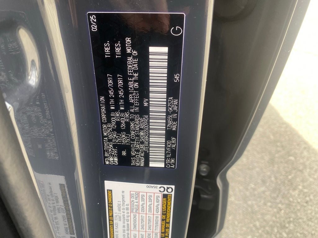 2025 Toyota 4Runner SR5