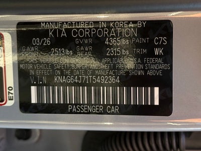 2026 Kia K5 GT-Line