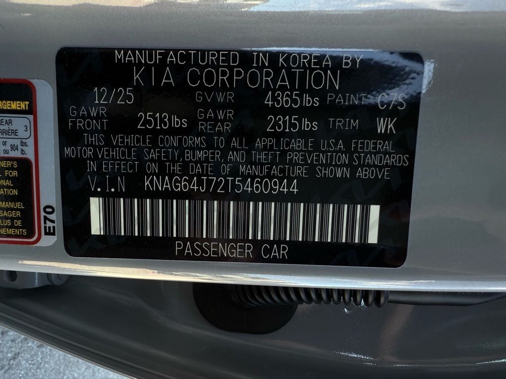 2026 Kia K5 GT-Line