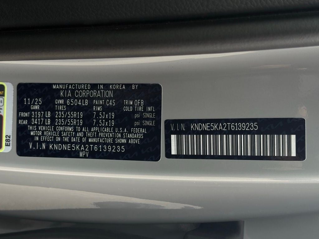 2026 Kia Carnival Hybrid SX Prestige