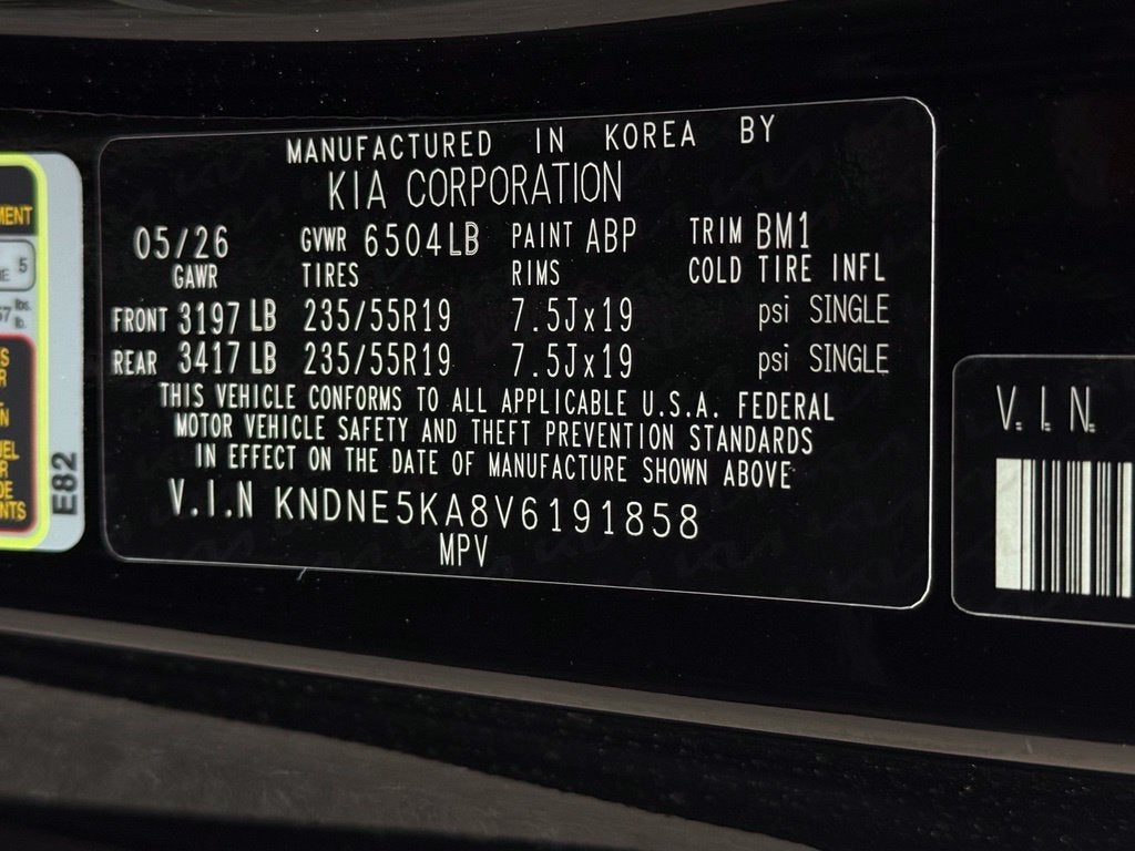 2027 Kia Carnival Hybrid SX Prestige