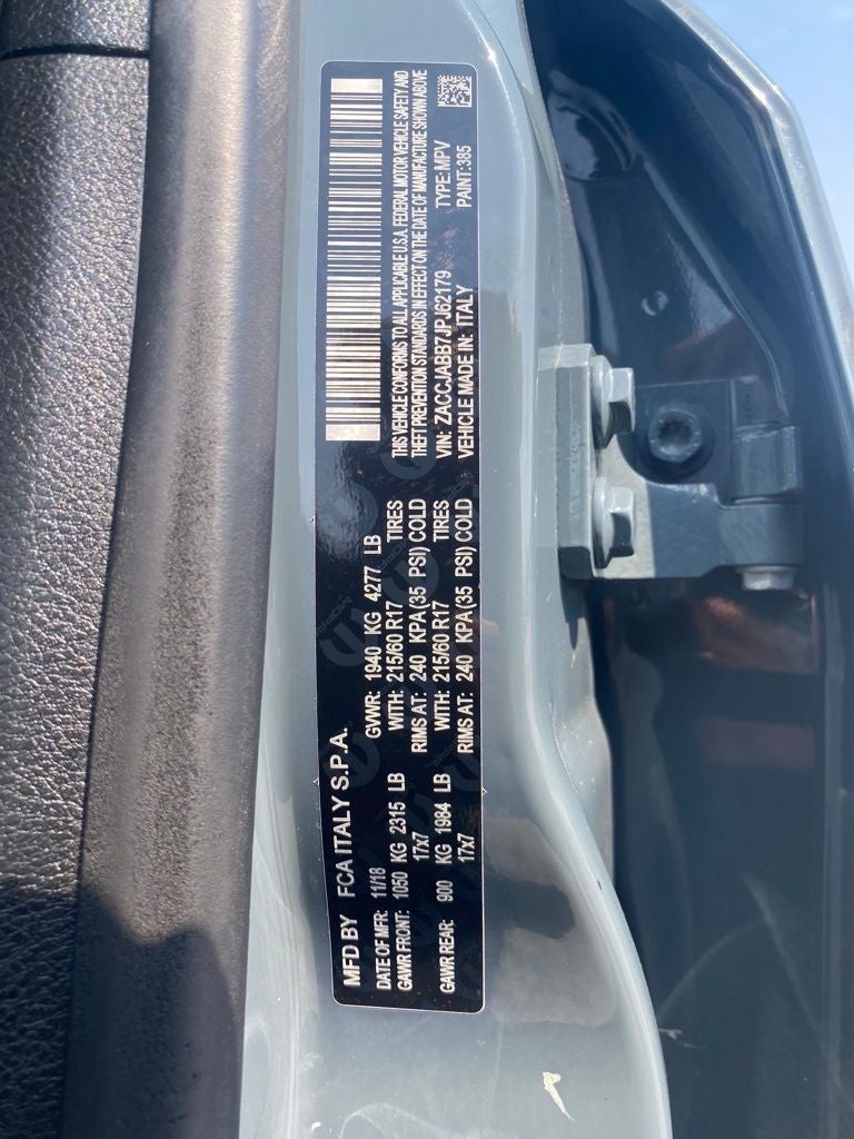 2018 Jeep Renegade Latitude