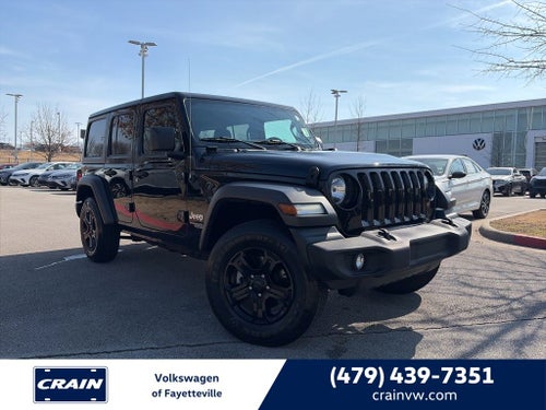 2020 Jeep Wrangler Unlimited Sport S