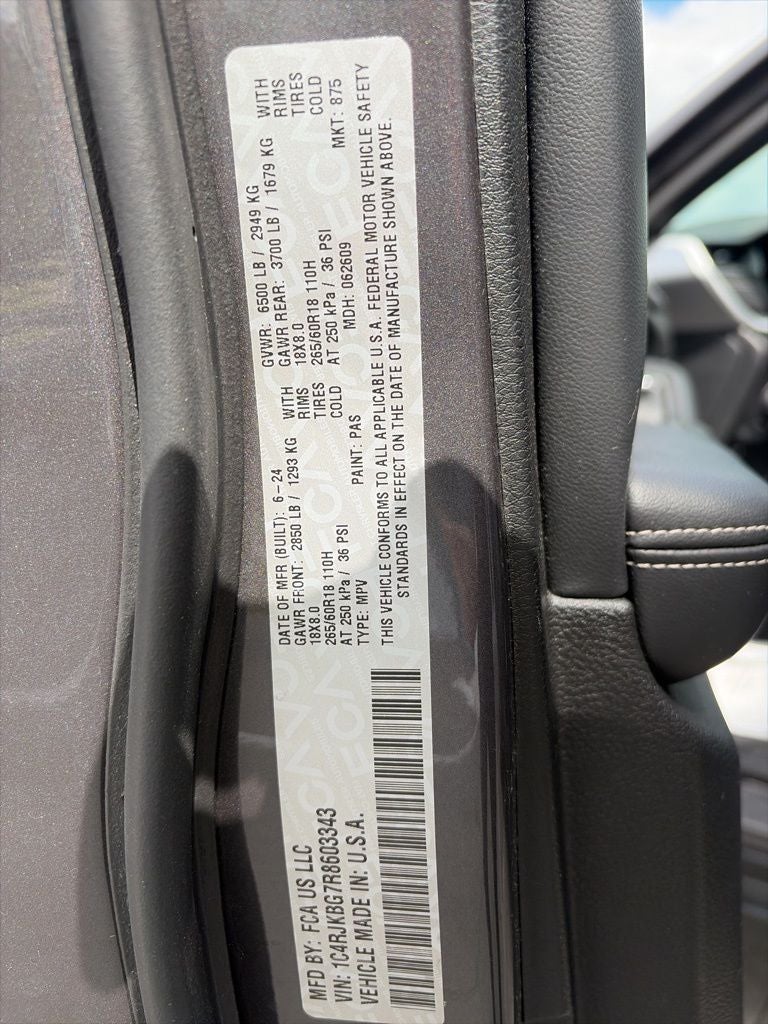 2024 Jeep Grand Cherokee L Limited CLEAN CARFAX 1-OWNER