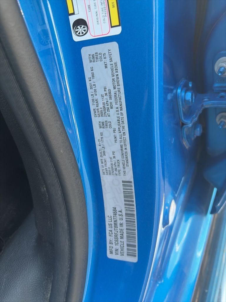 2021 RAM 1500 Laramie