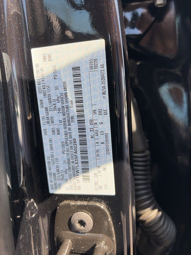 2025 Ford F-150 Platinum FUEL Wheels! 360 CAM, 36 GAL TANK, BLUECRUISE