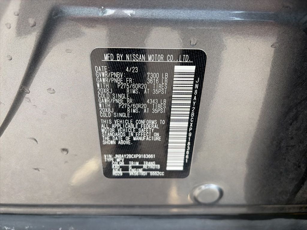 2023 Nissan Armada SL CLEAN 1 OWNER CARFAX