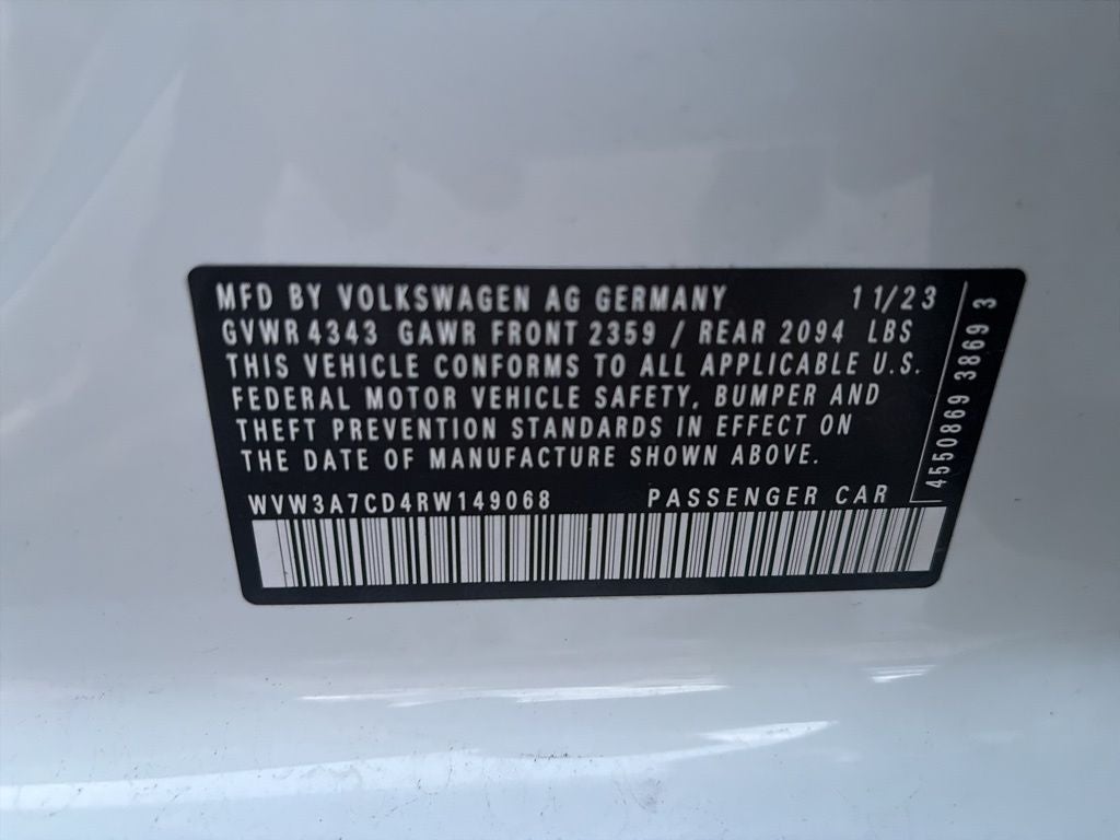2024 Volkswagen Golf GTI 2.0T SE 1 OWNER LOCAL TRADE