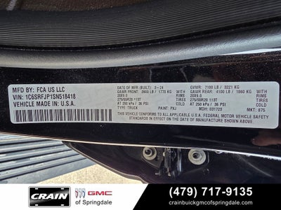 2025 RAM 1500 Laramie