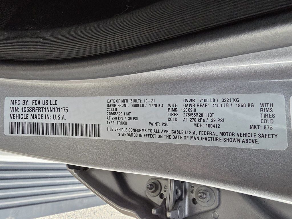 2022 RAM 1500 Laramie