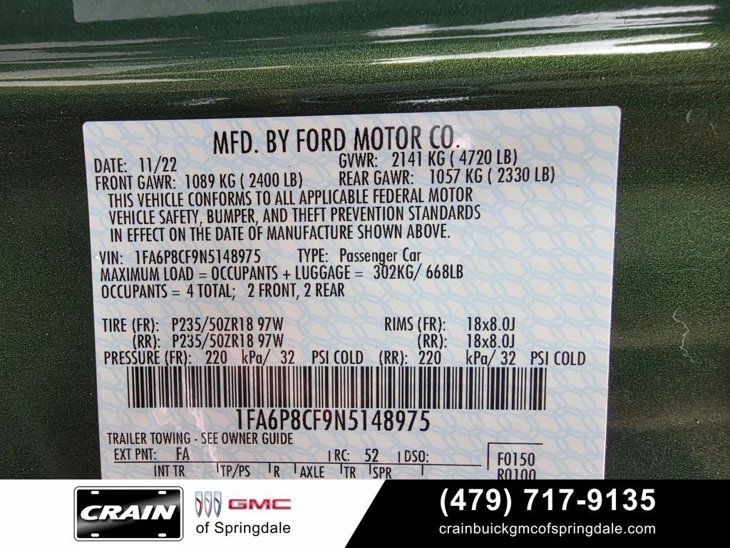 2022 Ford Mustang GT