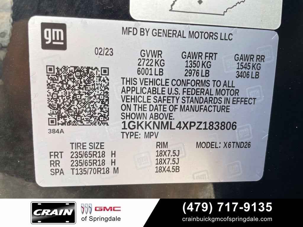 2023 GMC Acadia SLT