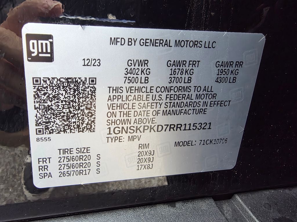 2024 Chevrolet Tahoe Z71