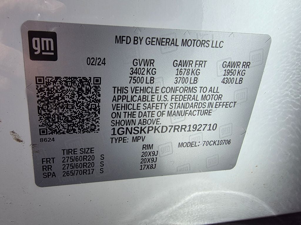 2024 Chevrolet Tahoe Z71